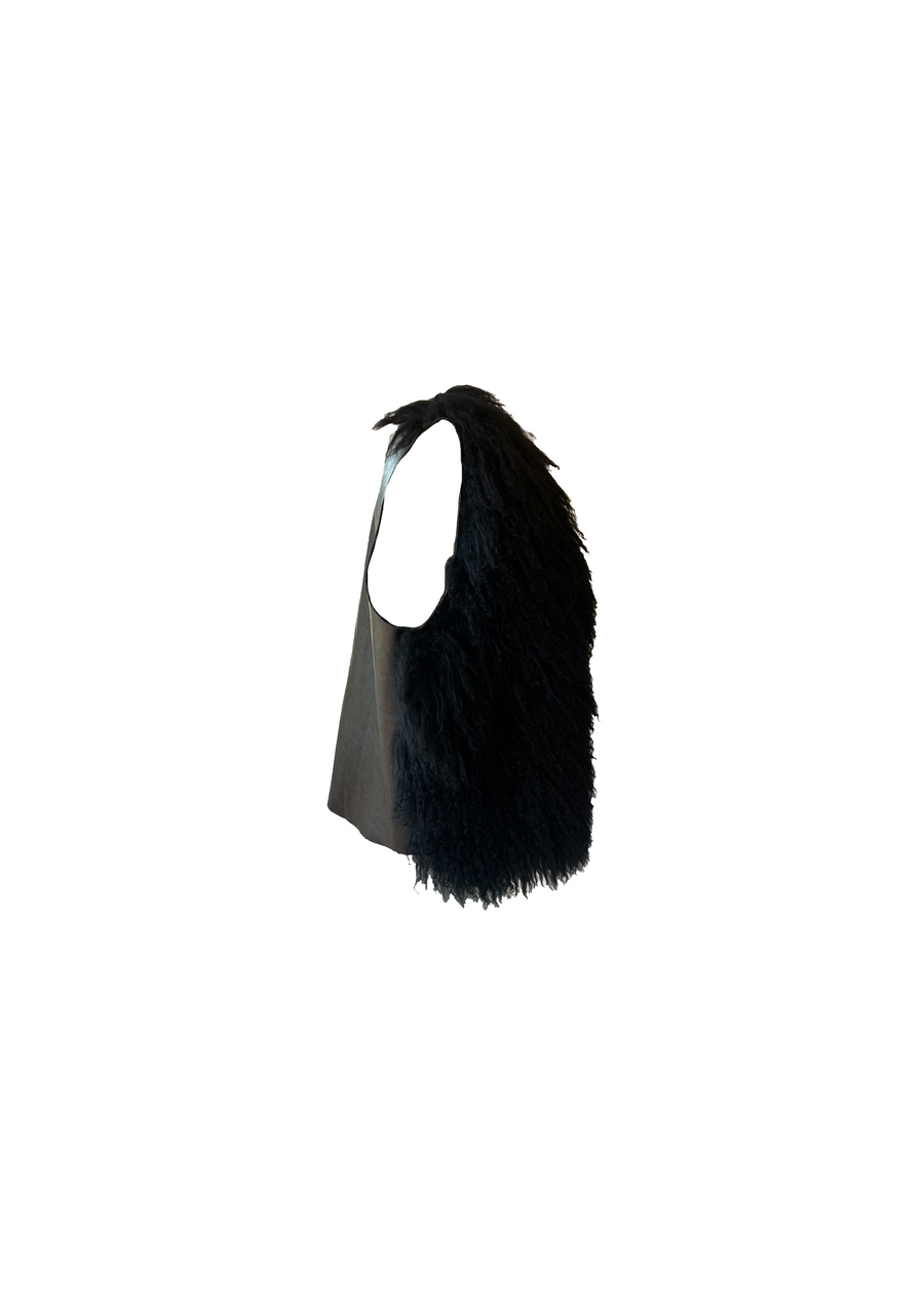 Midnight Fur Vest